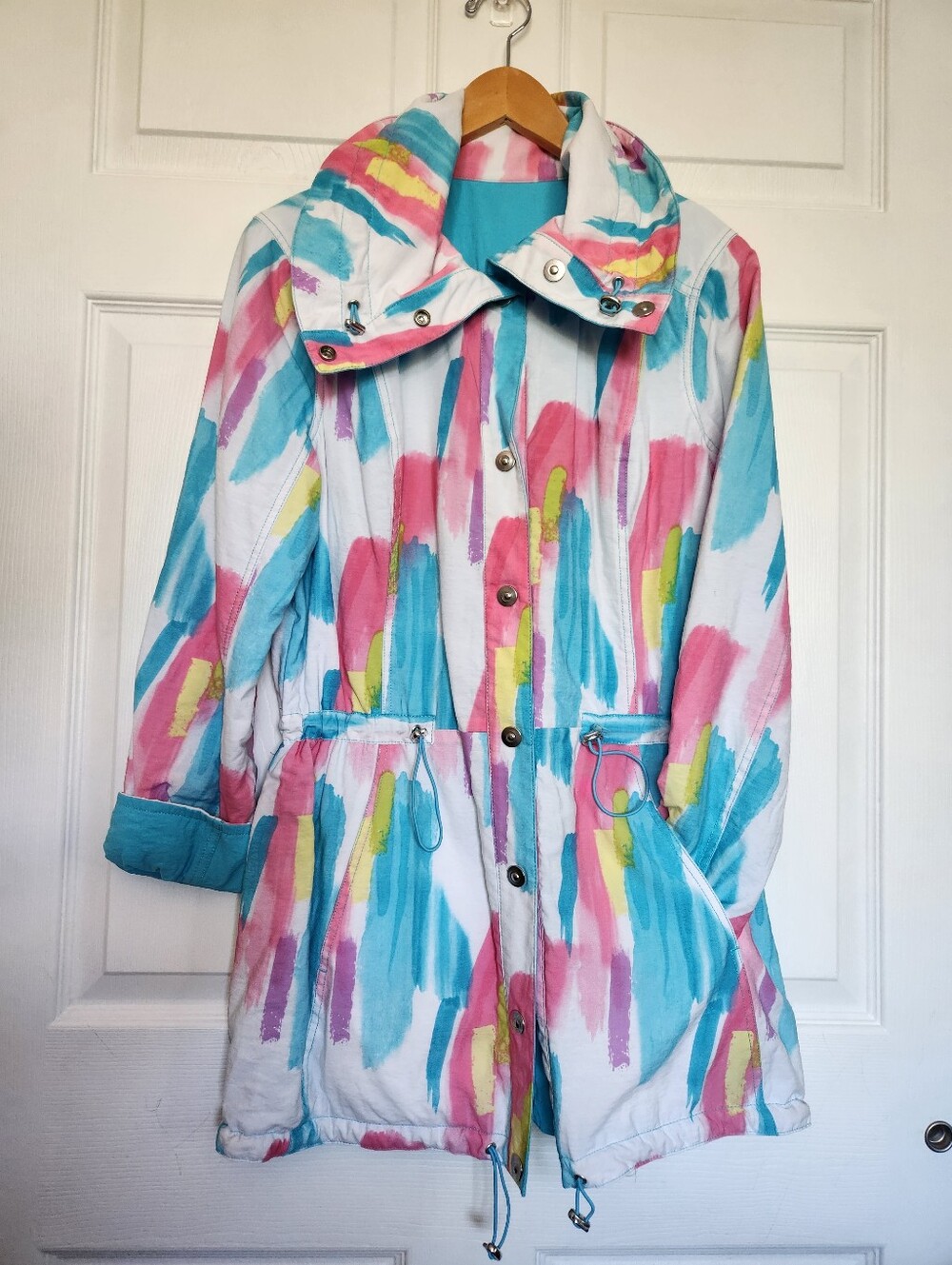 Vintage Reversible Spring Coat - Size S/M